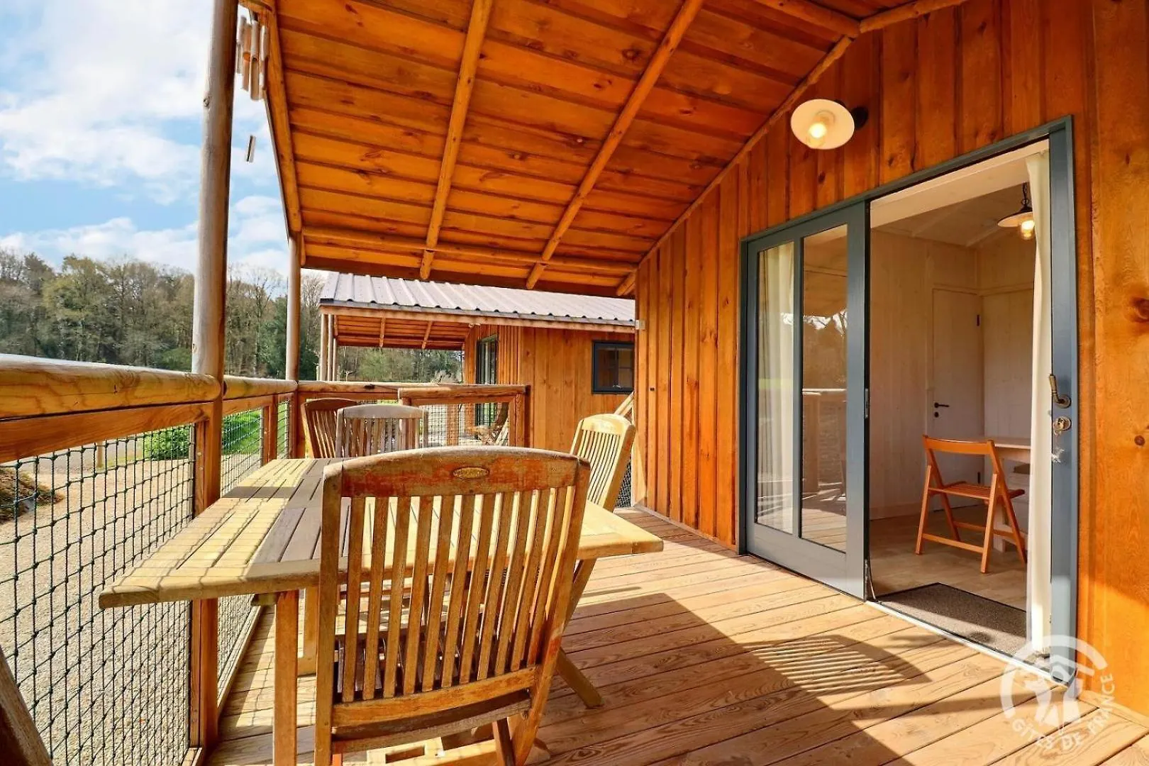 בית נופש Mezieres-Sur-Couesnon Lodge Des Vignes